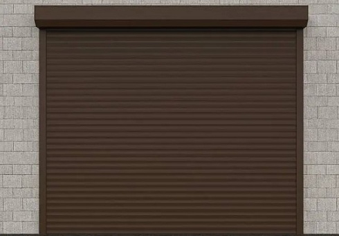 Рольставни для гаража (рулонные ворота) Алютех Trend с алюминиевым профилем PD/77 с доставкой в Донецке 