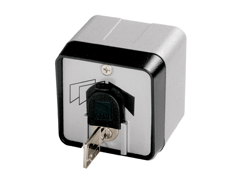Купить Ключ-выключатель накладной CAME SET-J с защитной цилиндра с доставкой и установкой в Донецке